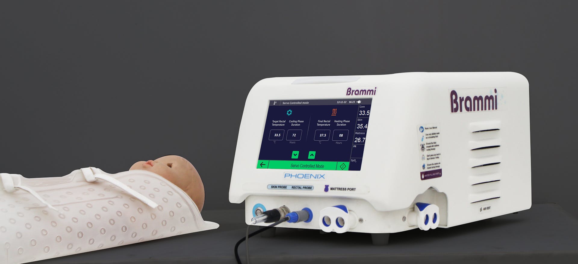 Brammi: Phoenix's infant thermo-regulation device 