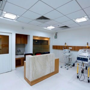 Phoenix Transport incubator in use in a hospital
